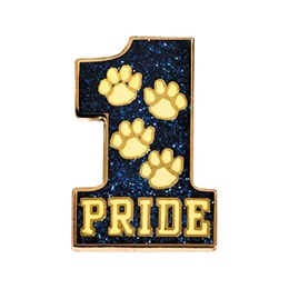 Paw Pride Award Pin - Glitter #1