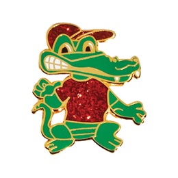 Alligator Award Pin - Glitter