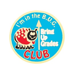Bring Up Grades Award Pin - I'm in the BUG Club