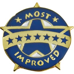 Improvement Award Pin - Most Improved