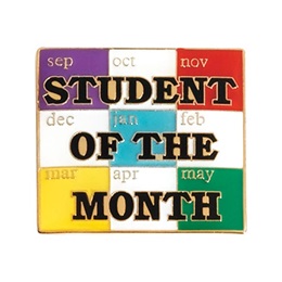 Student of the Month Award Pin - Calendar