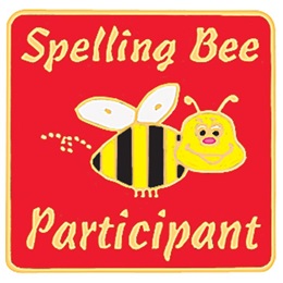Spelling Award Pin - Spelling Bee Participant