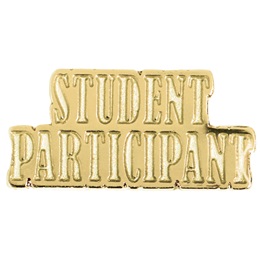 Participant Award Pin - Gold
