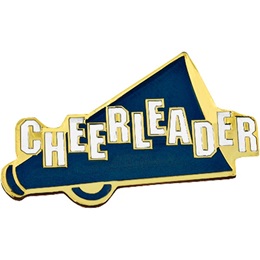 Cheerleader Award Pin
