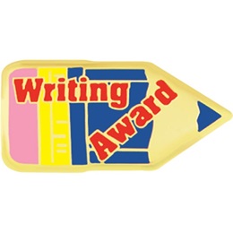 Writing Award Pin - Pencil