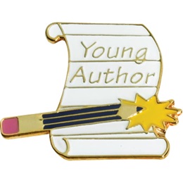Writing Award Pin - Young Author