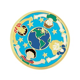 Diversity Award Pin - Kids Around the World
