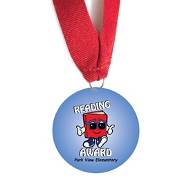 Custom Medallion - Reading Award