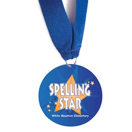 Custom Medallion - Spelling Star