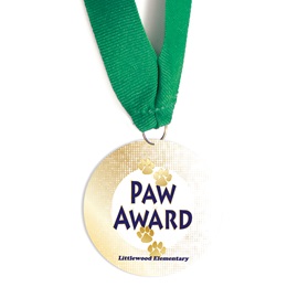 Custom Medallion - Paw Award