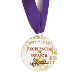 Custom Medallion - Excelencia en Espanol