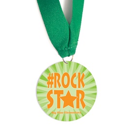 Custom Medallion - Rock Star