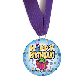 Custom Medallion - Happy Birthday