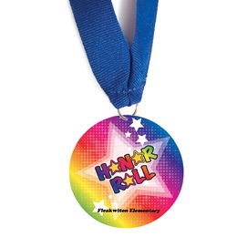 Custom Medallion - Neon Honor Roll