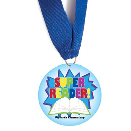 Custom Medallion - Super Reader