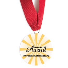 Custom Medallion - Starburst Principal's Award
