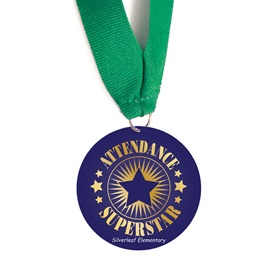 Custom Medallion - Attendance Superstar