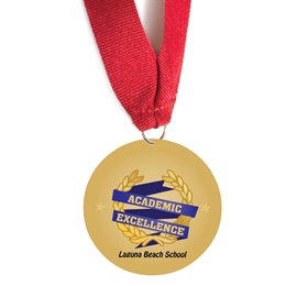 Custom Medallion - Academic Excellence