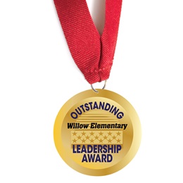 Custom Medallion - Outstanding Leadership