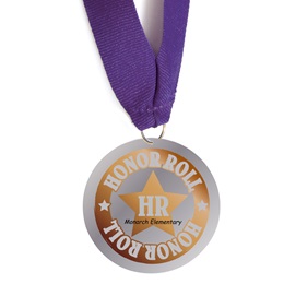 Custom Medallion - Gold Stars Honor Roll