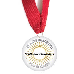 Custom Medallion - Always Reaching For Success