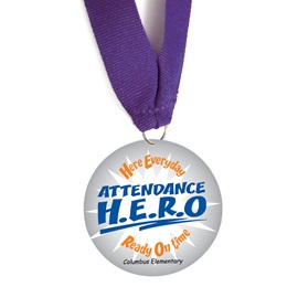Custom Medallion - Attendance H.E.R.O.