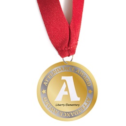 Custom Medallion - Attendance Award