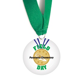 Custom Medallion - Gold Medal Field Day