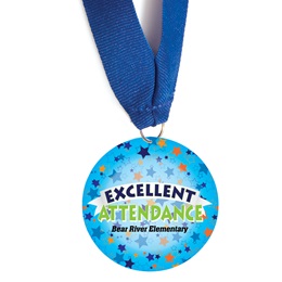 Custom Medallion - Excellent Attendance