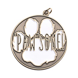 Paw Medallion - Gold "Paw"some