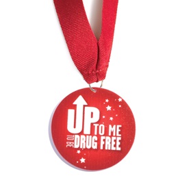 Stock Medallion - Up to Me to Be Drug Free