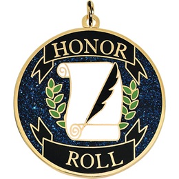 Glitter Medallion - Honor Roll