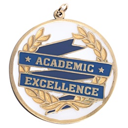 Academic Excellence Blue/Gold Medallion