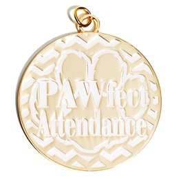 PAWfect Attendance Medallion