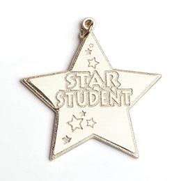 Star Student Star-Shaped Medallion