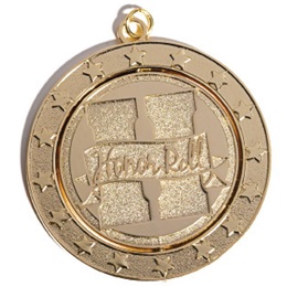 Honor Roll  Spinner Medallion