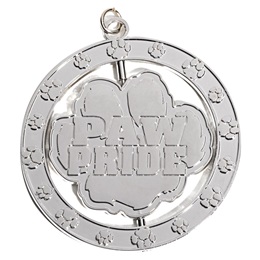 Paw Pride Spinner Medallion