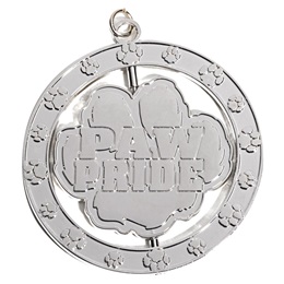Paw Pride Spinner Medallion