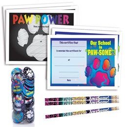 180-Piece Mega Award Set - Paw