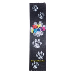 Full-color Custom Ribbon - Paw Power