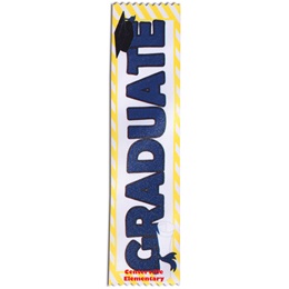 Full-color Custom Ribbon - Graduate