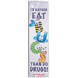 Full-color Custom Ribbon - I'd Rather Eat Bugs Than Do Drugs