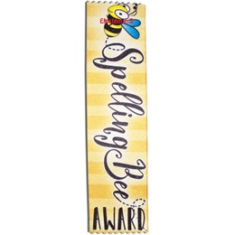 Full-color Custom Ribbon - Spelling Bee