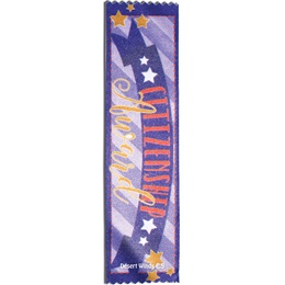 Full-color Custom Ribbon - Citizenship Award