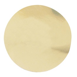 Round Gold Foil Sticker