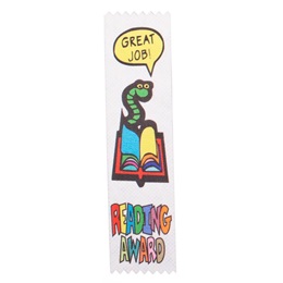 Award Ribbons - Bookworm Reading Award