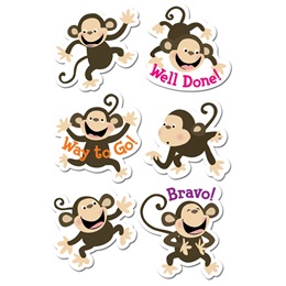 Monkey Award Stickers