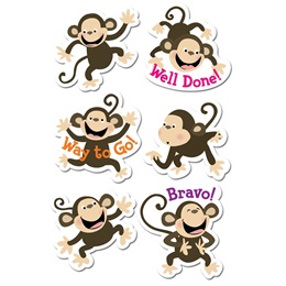 Monkey Award Stickers