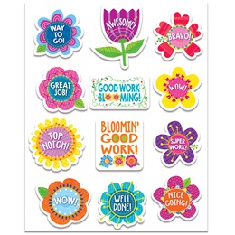 Springtime Blooms Award Stickers
