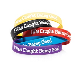 Caught Being Good Wristband Assortment, 25/pkg